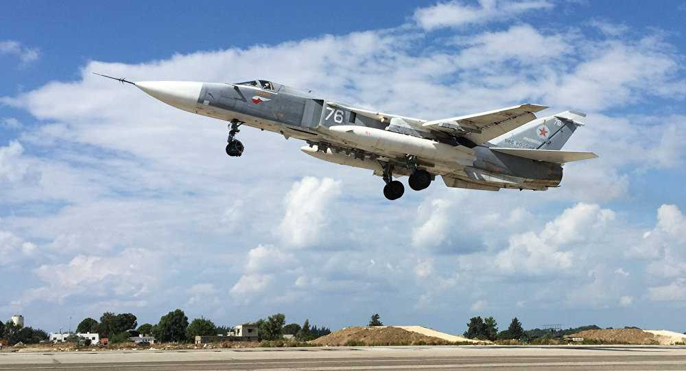 Chiến cơ Nga làm nhiệm vụ ở Syria