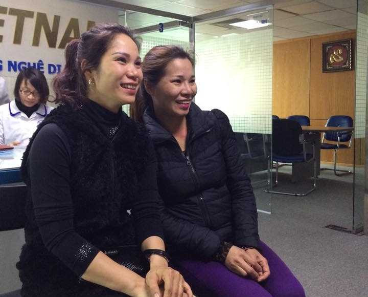 Chị Trang và chị Ngọ rất giống nhau