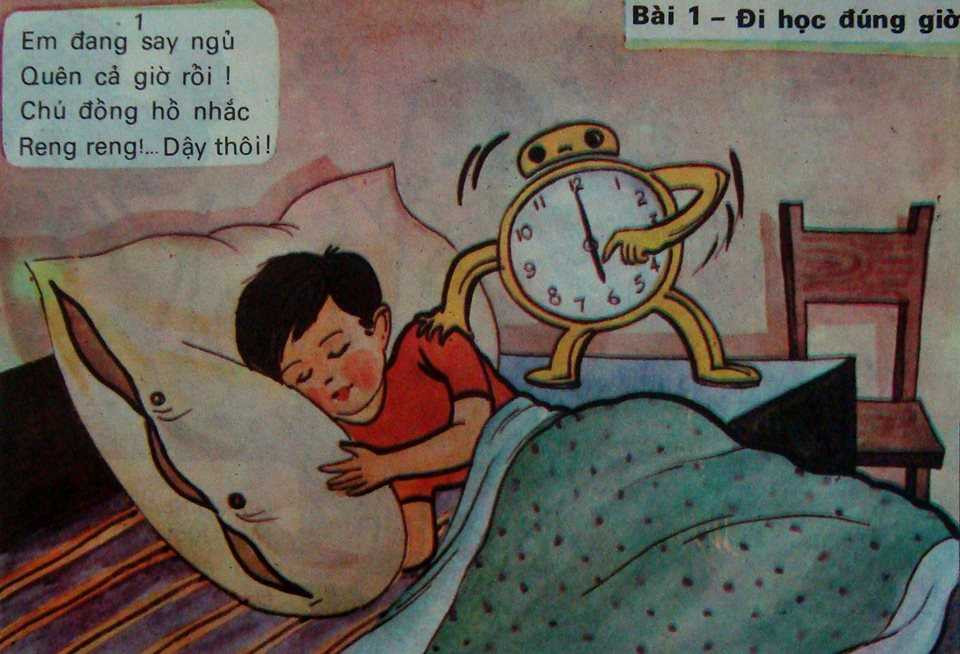 Sách Đạo đức lớp 1 khiến bạn trẻ 8X không bao giờ quên