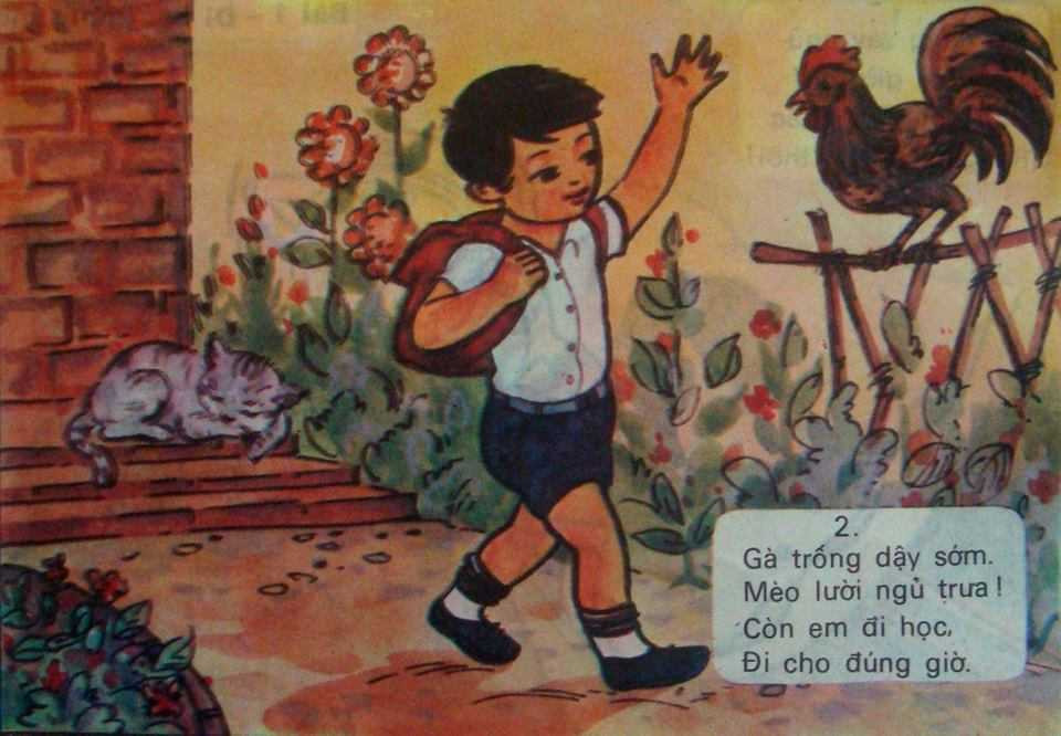 Sách Đạo đức lớp 1 khiến bạn trẻ 8X không bao giờ quên