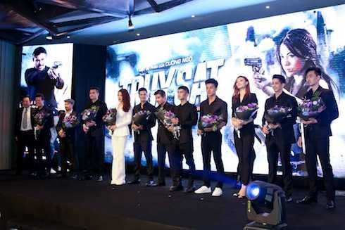 Dàn diễn viên của 'Truy sát'.