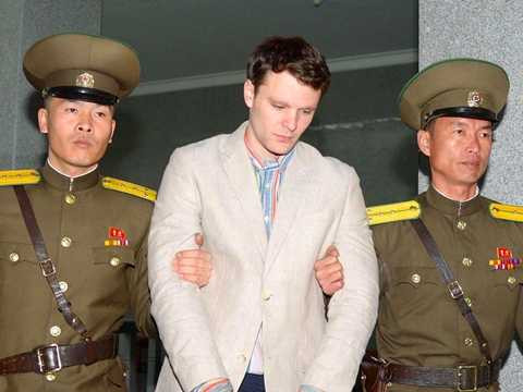 Otto Warmbier đã bị kết án 15 năm tù khổ sai Otto Warmbier đã bị kết án 15 năm tù khổ sai