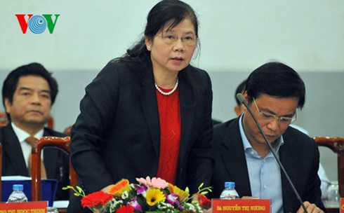 Bà Nguyễn Thị Nương, Trưởng ban Công tác đại biểu Quốc hội