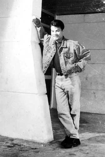 Trần Lập khi còn trẻ