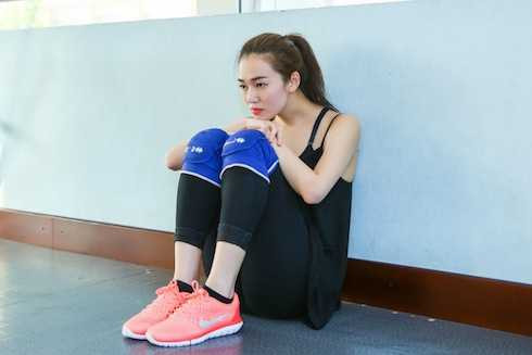 Tích cực tập luyện nhưng Khánh My đã quyết định nghỉ giải lao nhiều hơn để giữ sức khoẻ.