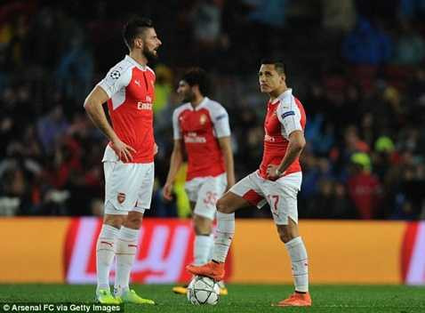 Arsenal chỉ còn Premier League để hy vọng