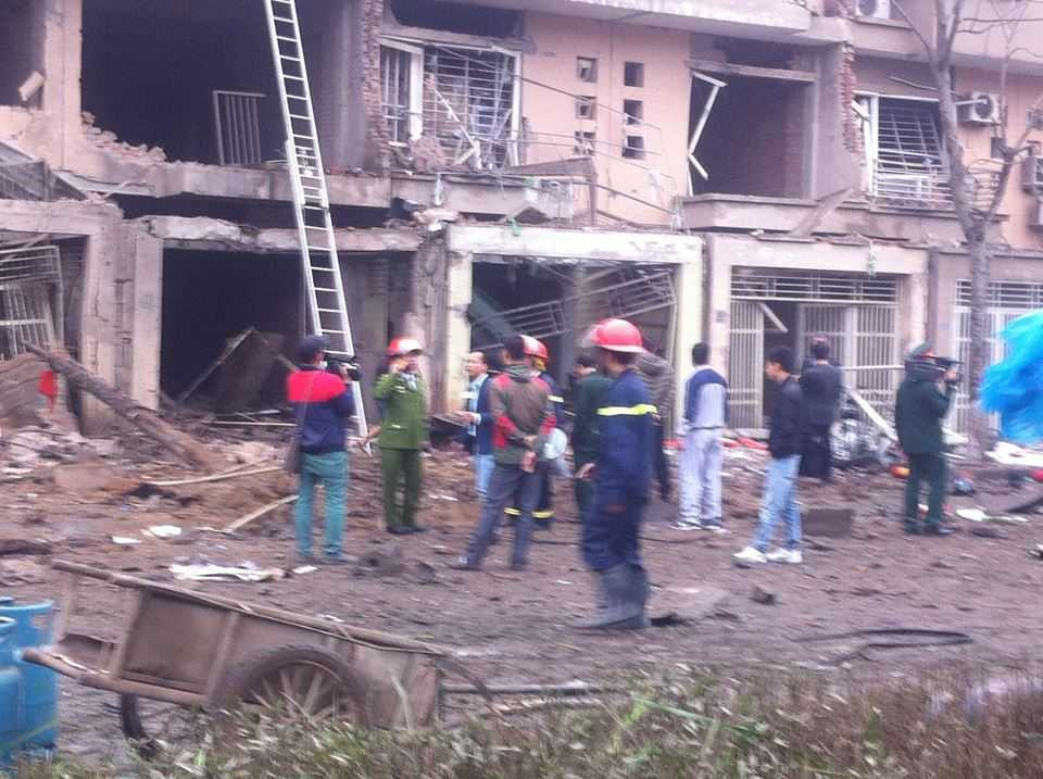 Nổ kinh hoàng ở khu đô thị Văn Phú: Hiện trường tan hoang, đổ nát