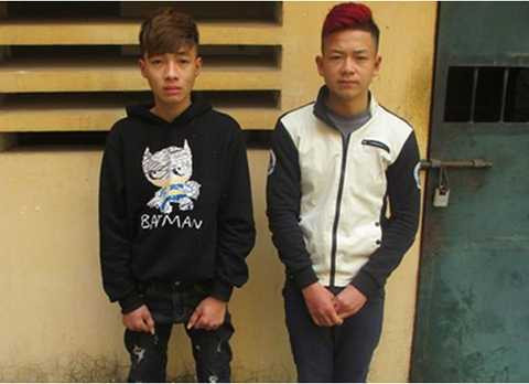 Hai đối tượng Nguyễn Văn Chiến và Nguyễn Đức Tuấn bị Công an huyện Đông Anh (Hà Nội) bắt giữ về hành vi giết người.