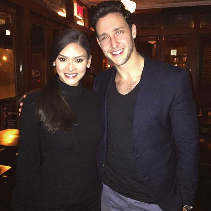 Mike and Pia are said to have met in February 2016.