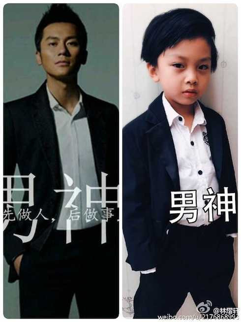 Vẻ lịch lãm của 'Lý Thần nhí'.