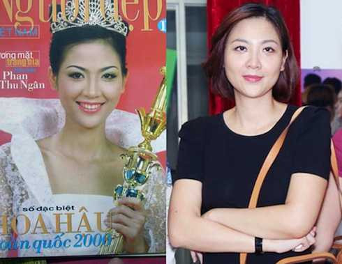 16 năm sau ngày đăng quang, Phan Thu Ngân vẫn giữ được làn da tươi trẻ và nhan sắc quyến rũ.