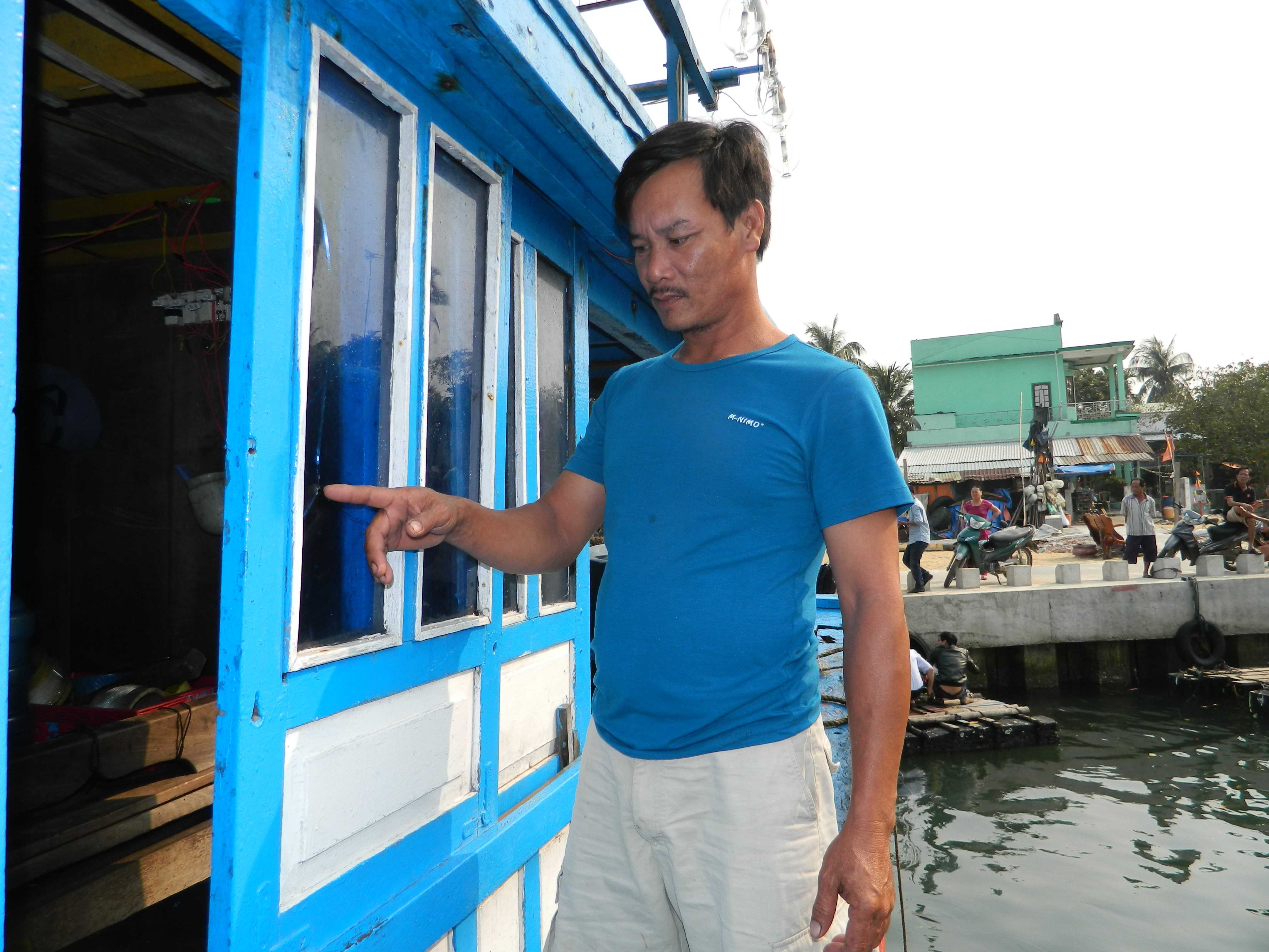 Anh Võ Lực, thuyền phó tàu cá QNa 91865 TS mong muốn lực lượng chức năng tiếp sức cho ngư dân được an tâm bám biển.