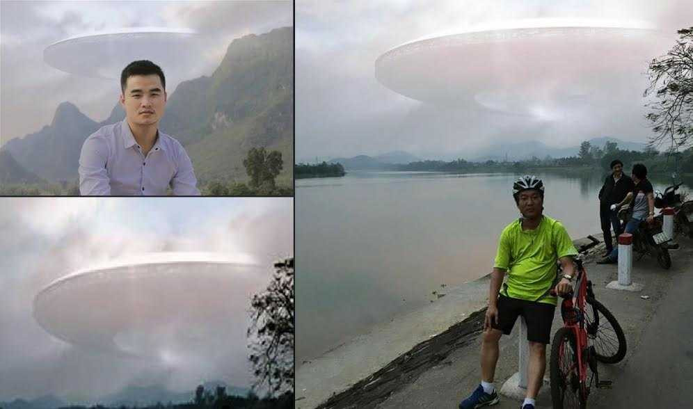 Ảnh đám mây hình đĩa bay ở Huế chỉ là sản phẩm phần mềm 'Ngọc Trinh'