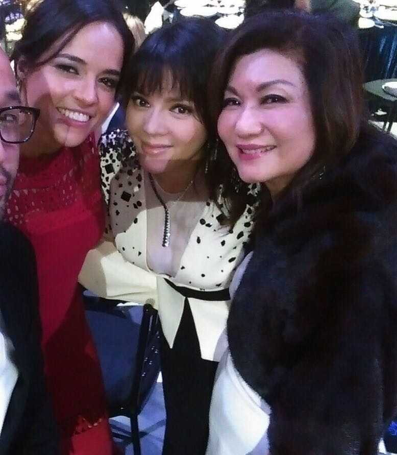 Lý Nhã Kỳ tái ngộ mỹ nhân Fast & Furious 7