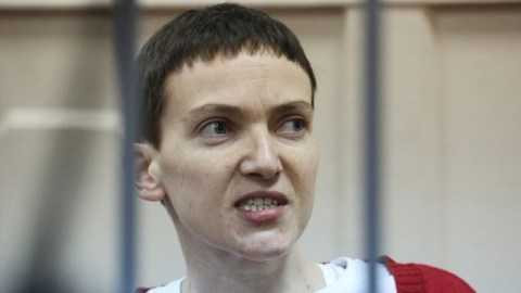 Nữ phi công người Ukraine, Nadiya Savchenko. (Nguồn: news-front.info)