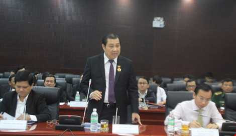 Ông Huỳnh Đức Thơ là Chủ tịch UBND TP kiêm Phó Bí thư Thành ủy Đà Nẵng. Ảnh: LÊ PHI