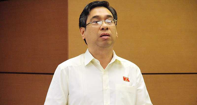 Đại biểu Nguyễn Phước Lộc (Ảnh: Phạm Thịnh)