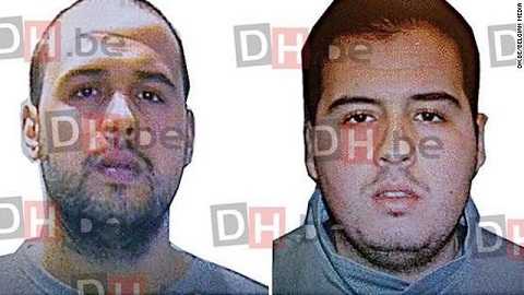 Anh em nhà el-Bakraoui , hai nghi phạm đánh bom liều chết ở sân bay Zaventem. Ảnh: DH.be