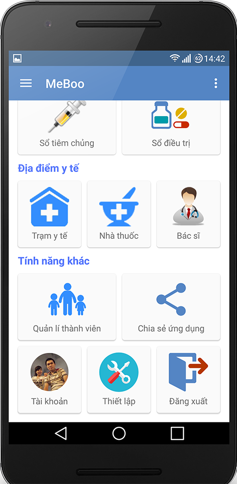 Giao diện của ứng dụng độc đáo này