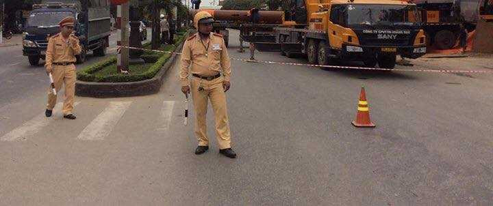 CSGT Hà Tĩnh chặn đường để 'đại gia' dựng nhà