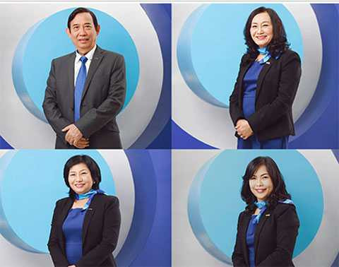 Dàn lãnh đạo trong ban Kiểm soát ngân hàng ACB