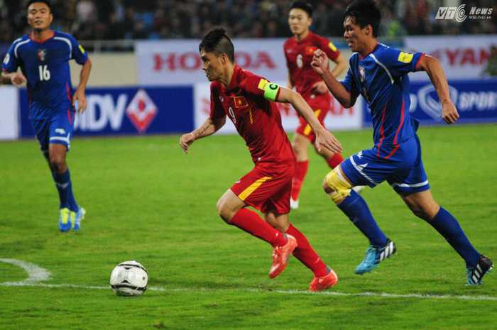 Đội trưởng Công Vinh đã có một ngày thi đấu xuất sắc - Ảnh: Tùng Đinh