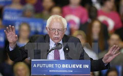 Thượng nghị sỹ Bernie Sanders. (Nguồn: AFP/TTXVN) Thượng nghị sỹ Bernie Sanders. (Nguồn: AFP/TTXVN)