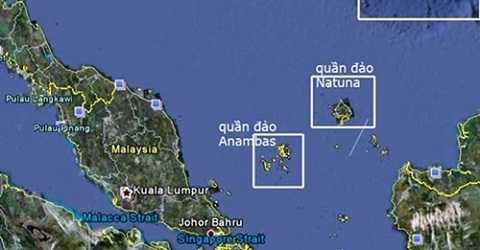 Quần đảo Natuna. Ảnh: T.L