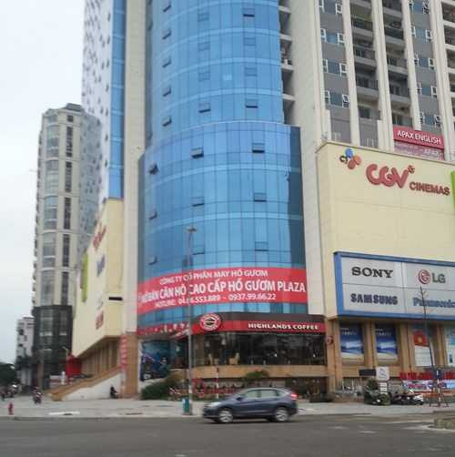 Chung cư Hồ Gươm Plaza được giới thiệu là tổ hợp chung cư cao cấp, nhưng sai phạm nghiêm trọng.