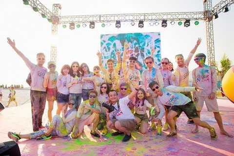 Hòa mình cùng lễ hội sắc màu Color Dream chất nhất vịnh Bắc Bộ 2016