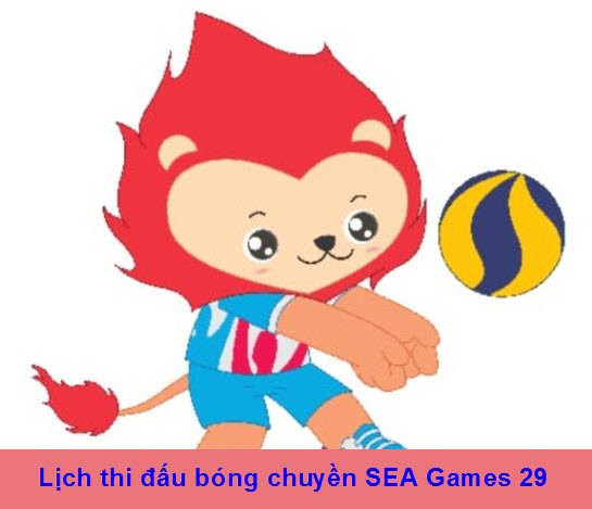 lich thi dau bong chuyen seagame 29