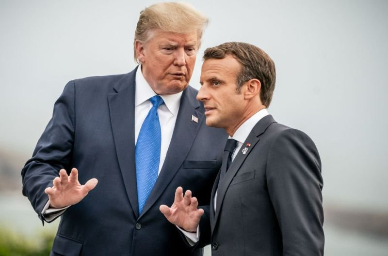 trump-macron-g7