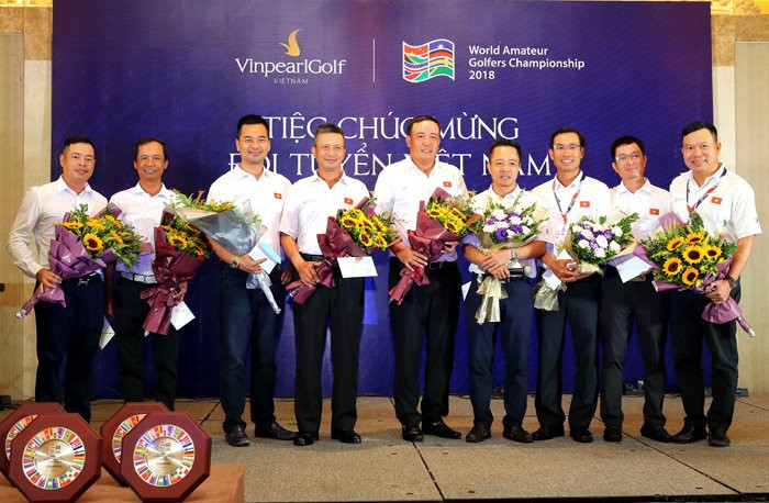29 NQM - Chuc mung DT GOLF VN vo dich giai WAGC 2018 01
