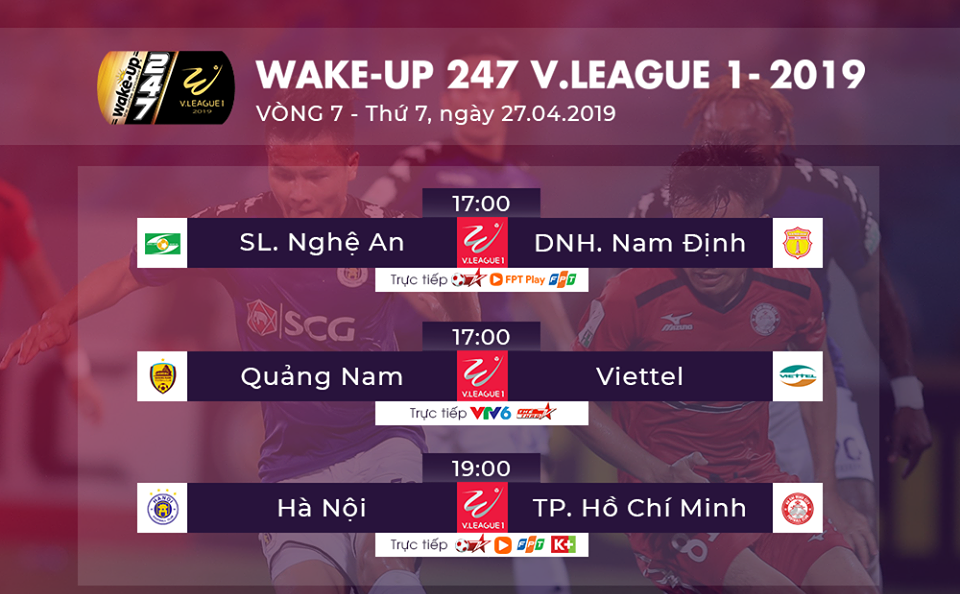 VTC News - Lich thi dau