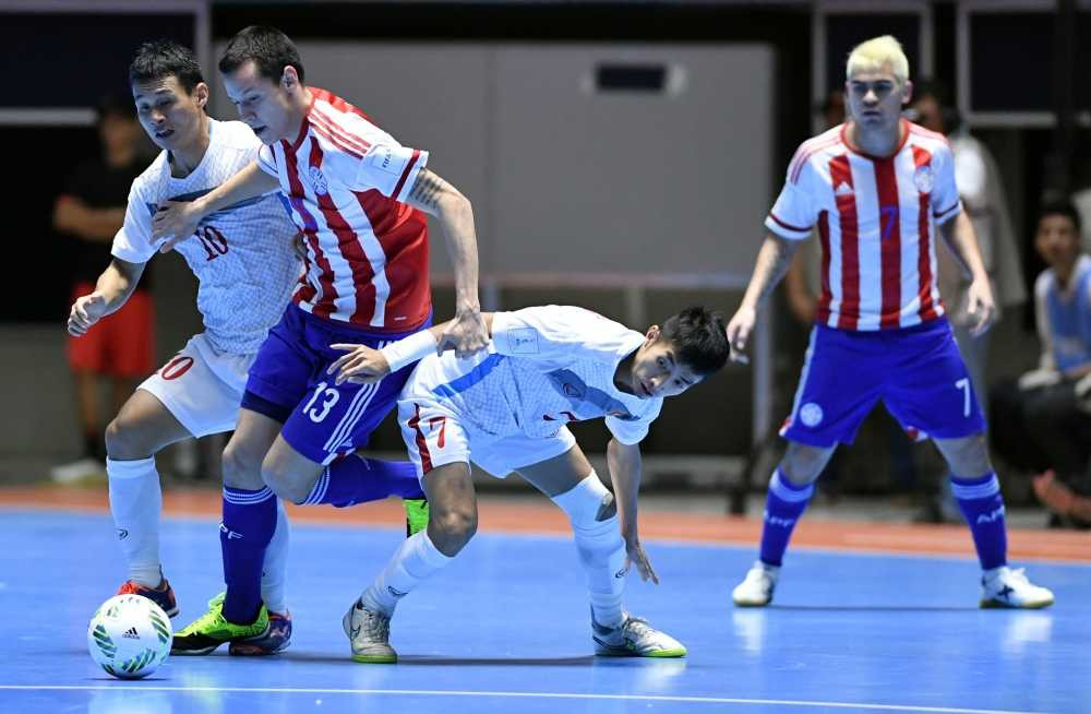 vietnam vs paraguay futsal