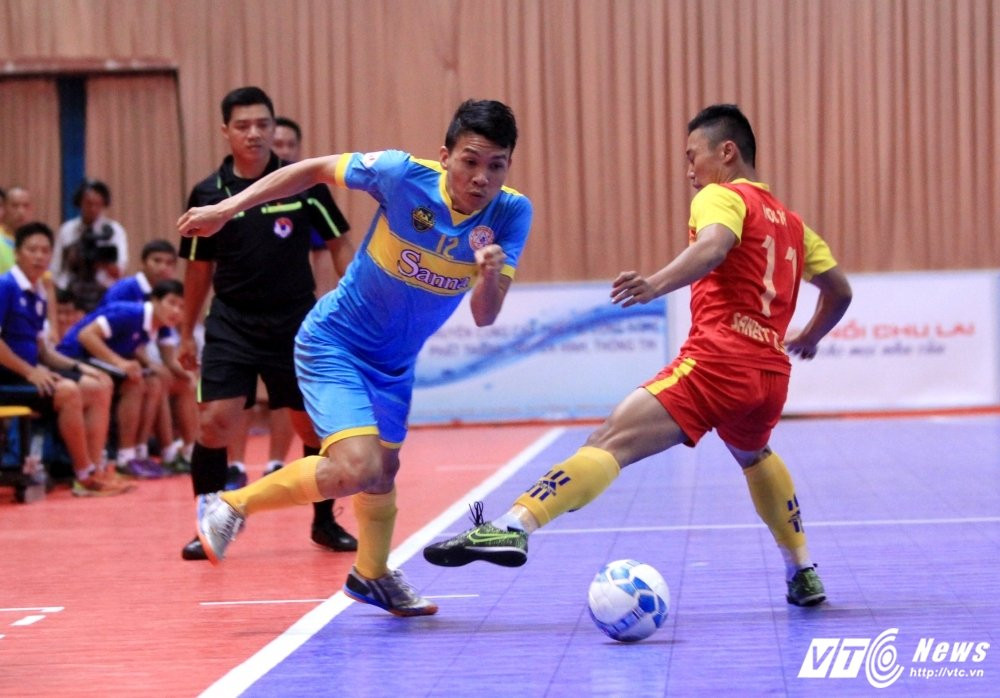 Hinh anh Vong 5 Giai Futsal VDQG 2017: Hai Phuong Nam PN pha hoi nong vao Thai Son Nam 3