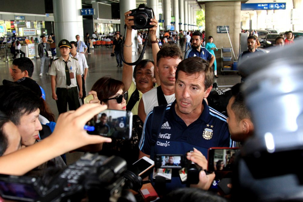 Hinh anh U20 Argentina sang Viet Nam, san sang cho chien dich vo dich World Cup