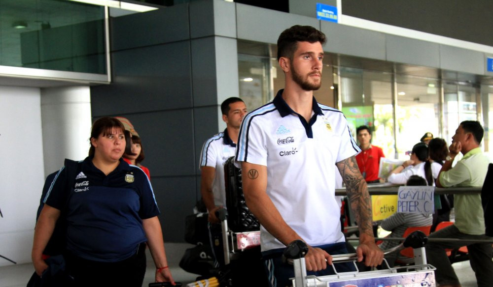 Hinh anh U20 Argentina sang Viet Nam, san sang cho chien dich vo dich World Cup