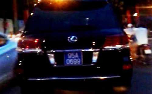 Vụ việc bắt đầu từ xe Lexus LX570 gắn biển xanh do ông Thanh sử dụng gây chú ý trong dư luận. Ảnh: A.X
