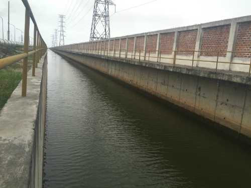 Hệ thống xử lý nước thải của Formosa Hà Tĩnh. Ảnh: Đức Hùng.