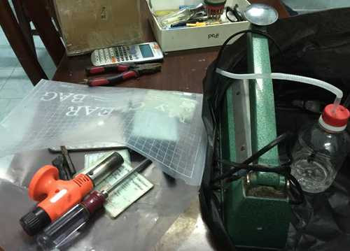 Tang vật cảnh sát thu giữ. Ảnh: C.A