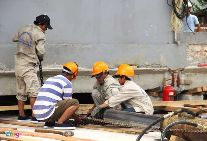 'Than den' gap su co trong lan dau di doi biet thu 800 tan hinh anh 3