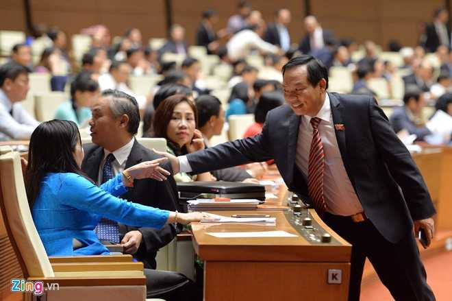 Dai bieu Quoc hoi khoa moi tuoi cuoi trong buoi hop dau tien hinh anh 13