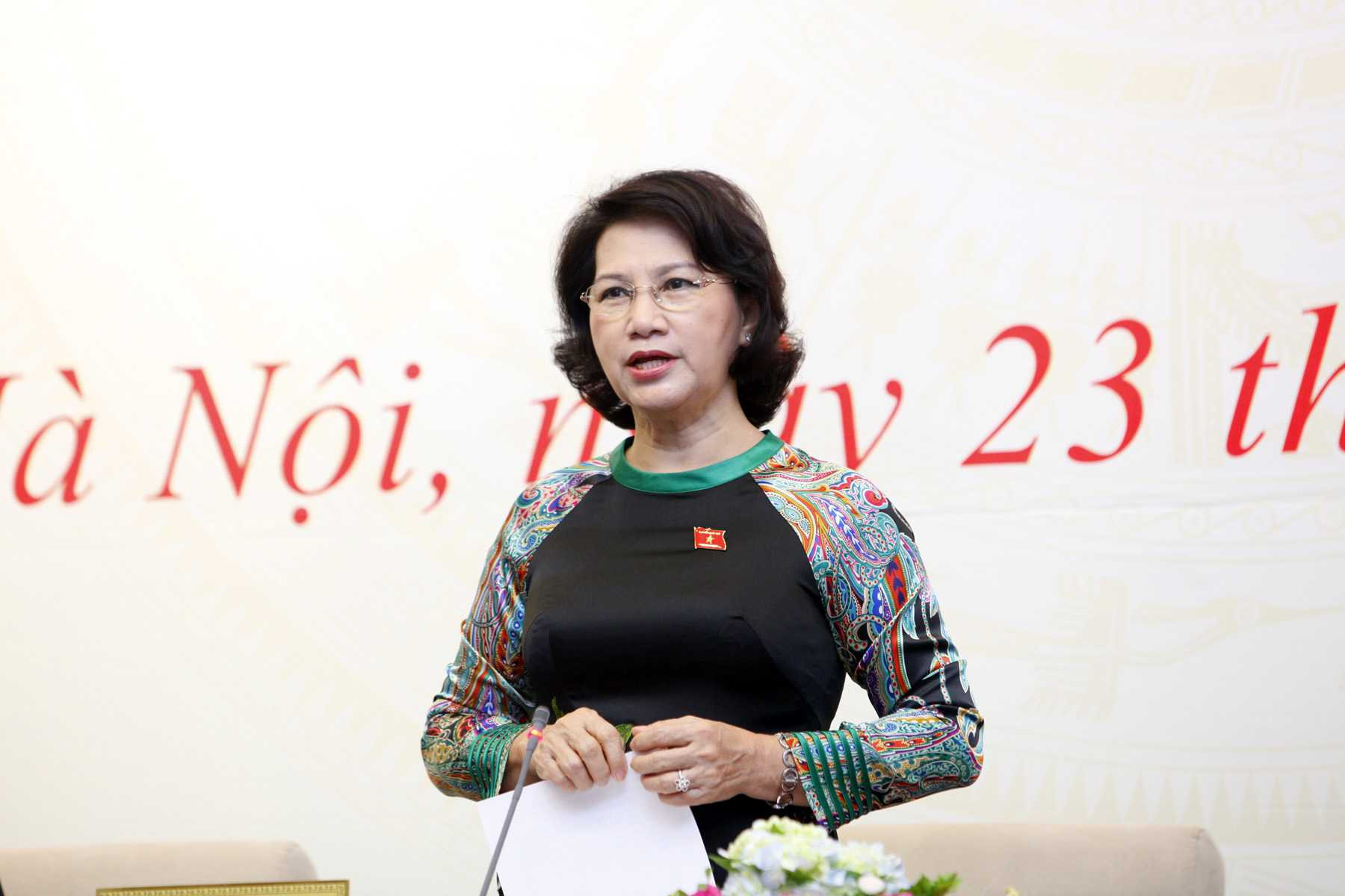 Chủ tịch Quốc hội Nguyễn Thị Kim Ngân