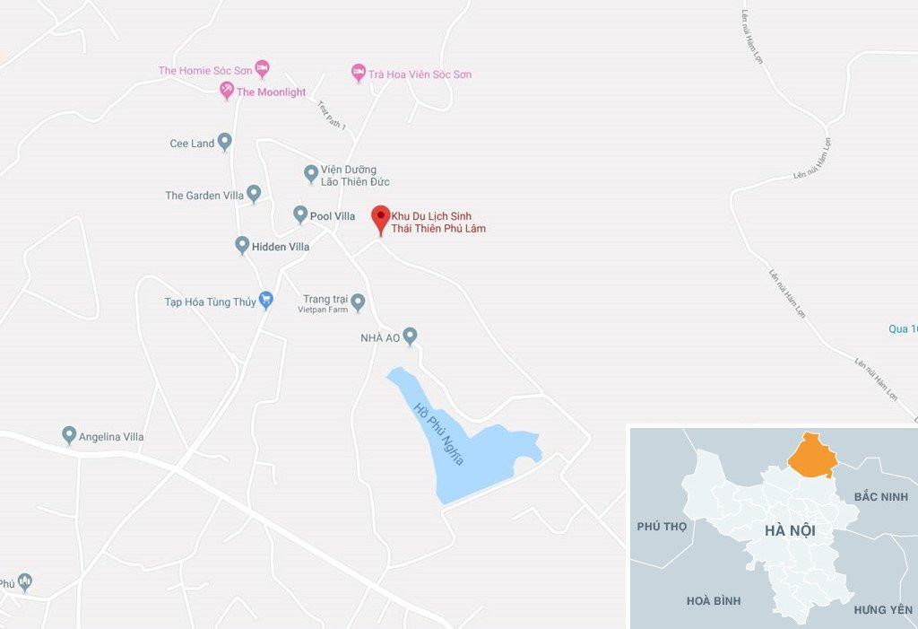 Toan canh nha ca si My Linh va cac khu nghi duong giua rung phong ho hinh anh 17