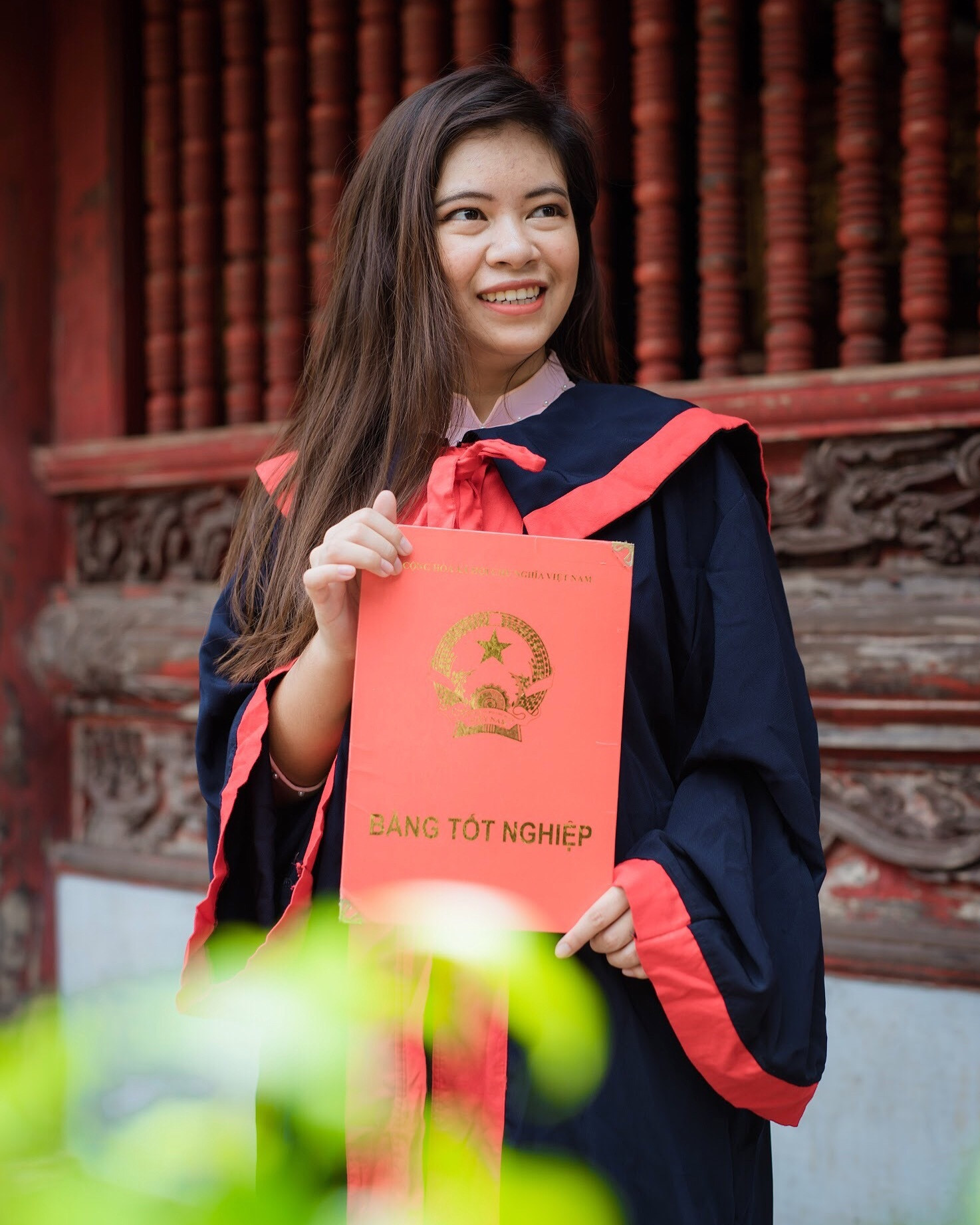 Nữ sinh Thái Lan tốt nghiệp thủ khoa Trường ĐH KHXH&NV Hà Nội