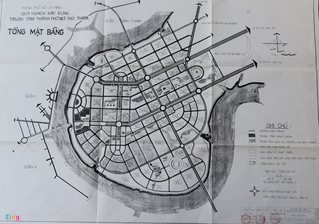 13 ban do quy hoach do thi moi Thu Thiem tu nam 1995 hinh anh 4