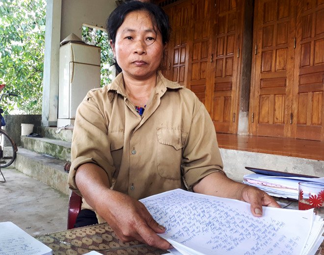 Giao dat chong cheo, xa giai quyet 10 nam chua xong hinh anh 1