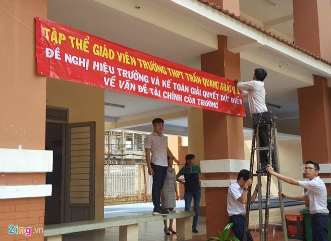 So GD&DT TP.HCM mong giao vien binh tinh vu chenh lech thu chi 3,6 ty hinh anh 1