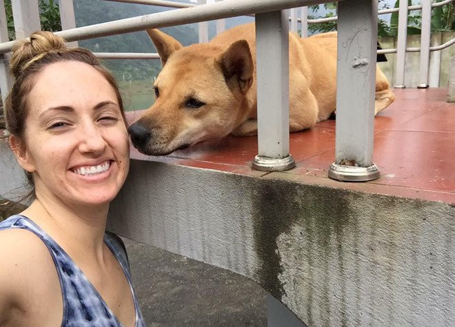 Nguoi phu nu My hua thuong 50 trieu cho ai tim duoc con cho mat tich hinh anh 2